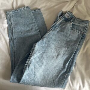 American Eagle Outfitters Light Blue Straight Jeans